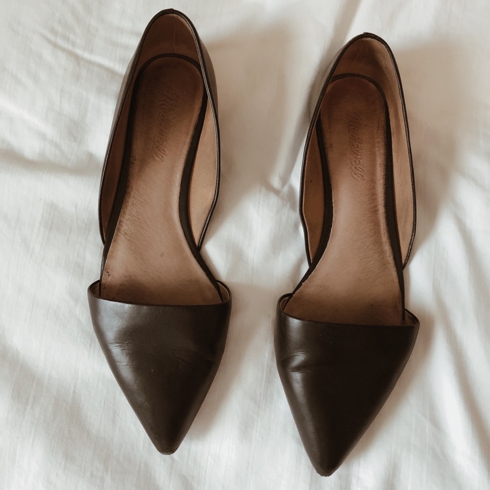 Madewell Dorsay Lydia Flat size 9